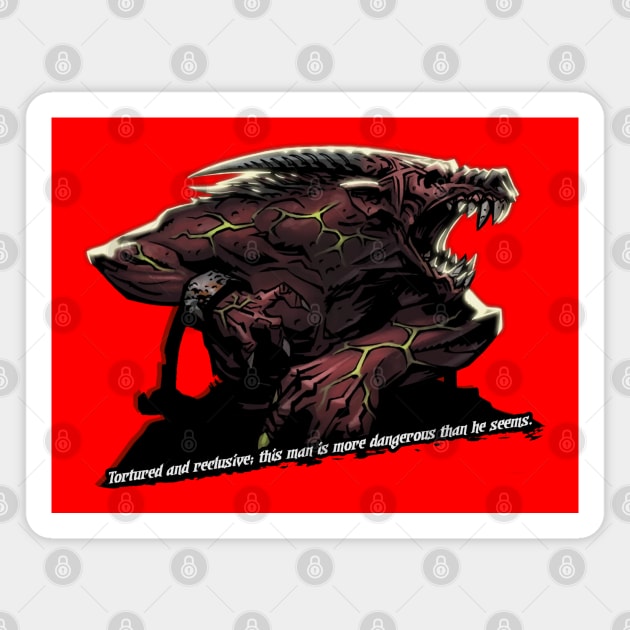 Darkest Dungeon - The Abomination (Beast) Magnet by Reds94